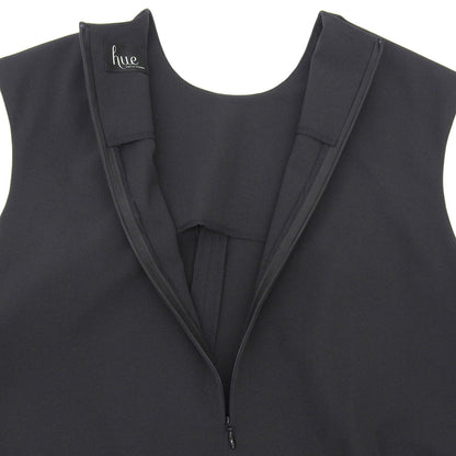 hue DAY TO EVENING Beautiful Sleeveless Flared Dress Women's Black M Dress