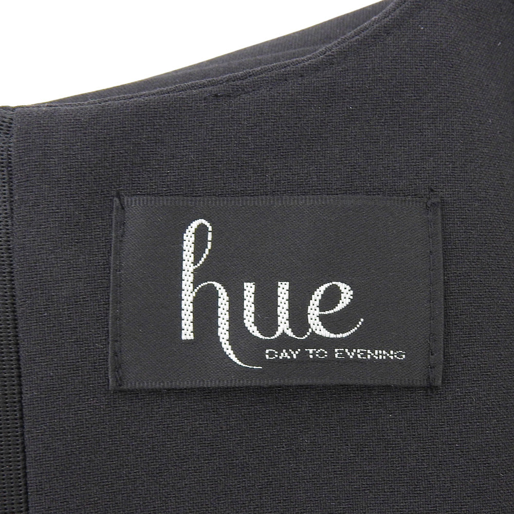 hue DAY TO EVENING Beautiful Sleeveless Flared Dress Women's Black M Dress