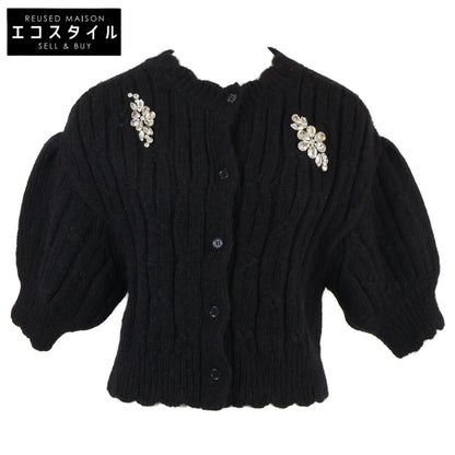 SIMONE ROCHA シモーネロシャ 【美品】37-02-45-02040 ビジュー ニット カーディガン トップス
