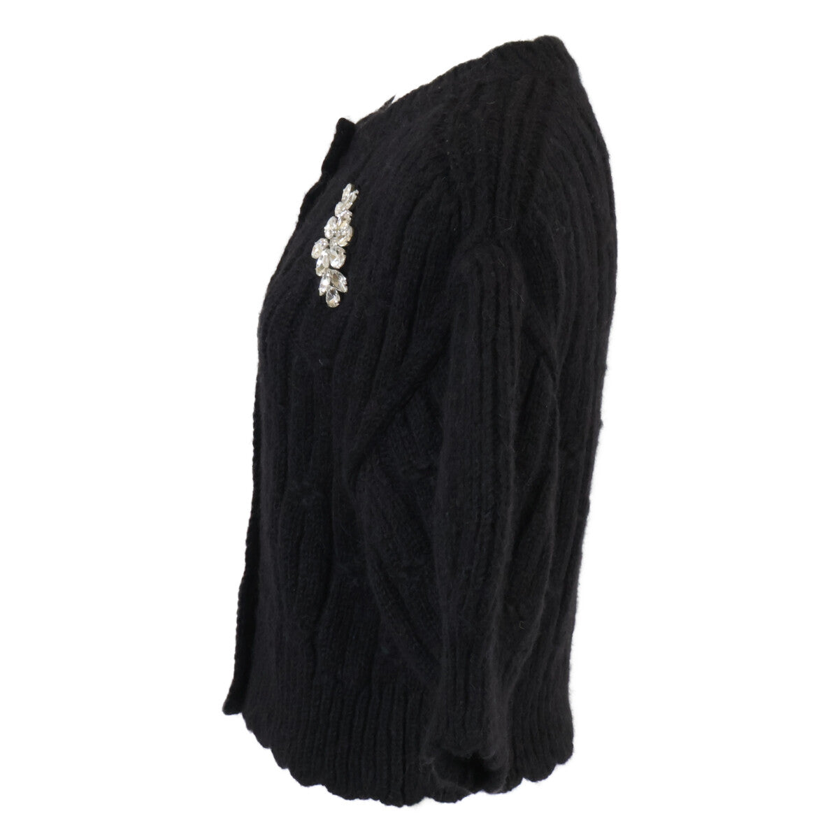 SIMONE ROCHA Simone Rocha [Excellent condition] 37-02-45-02040 Embellished Knit Cardigan Top
