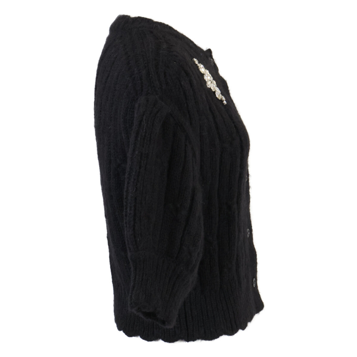 SIMONE ROCHA シモーネロシャ 【美品】37-02-45-02040 ビジュー ニット カーディガン トップス