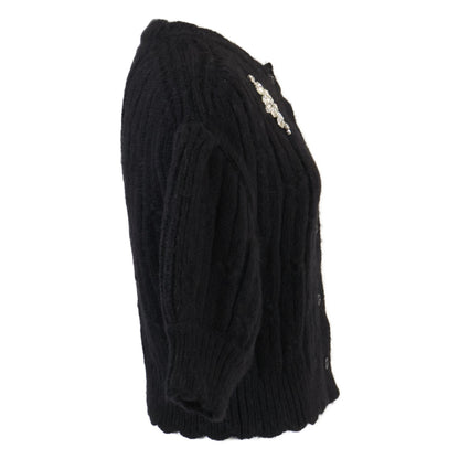SIMONE ROCHA シモーネロシャ 【美品】37-02-45-02040 ビジュー ニット カーディガン トップス