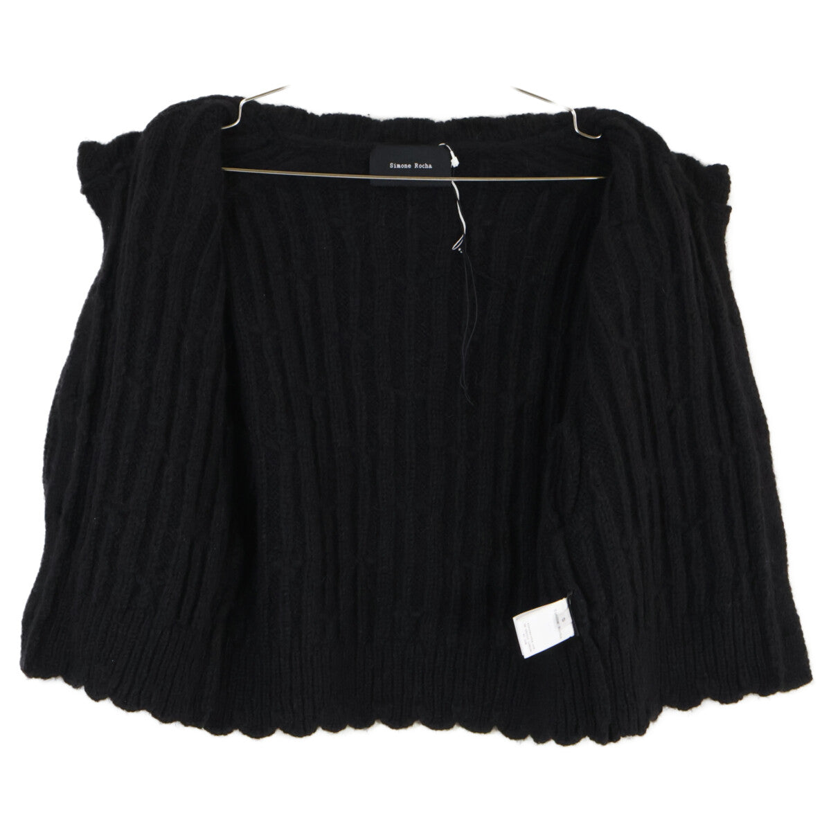 SIMONE ROCHA Simone Rocha [Excellent condition] 37-02-45-02040 Embellished Knit Cardigan Top
