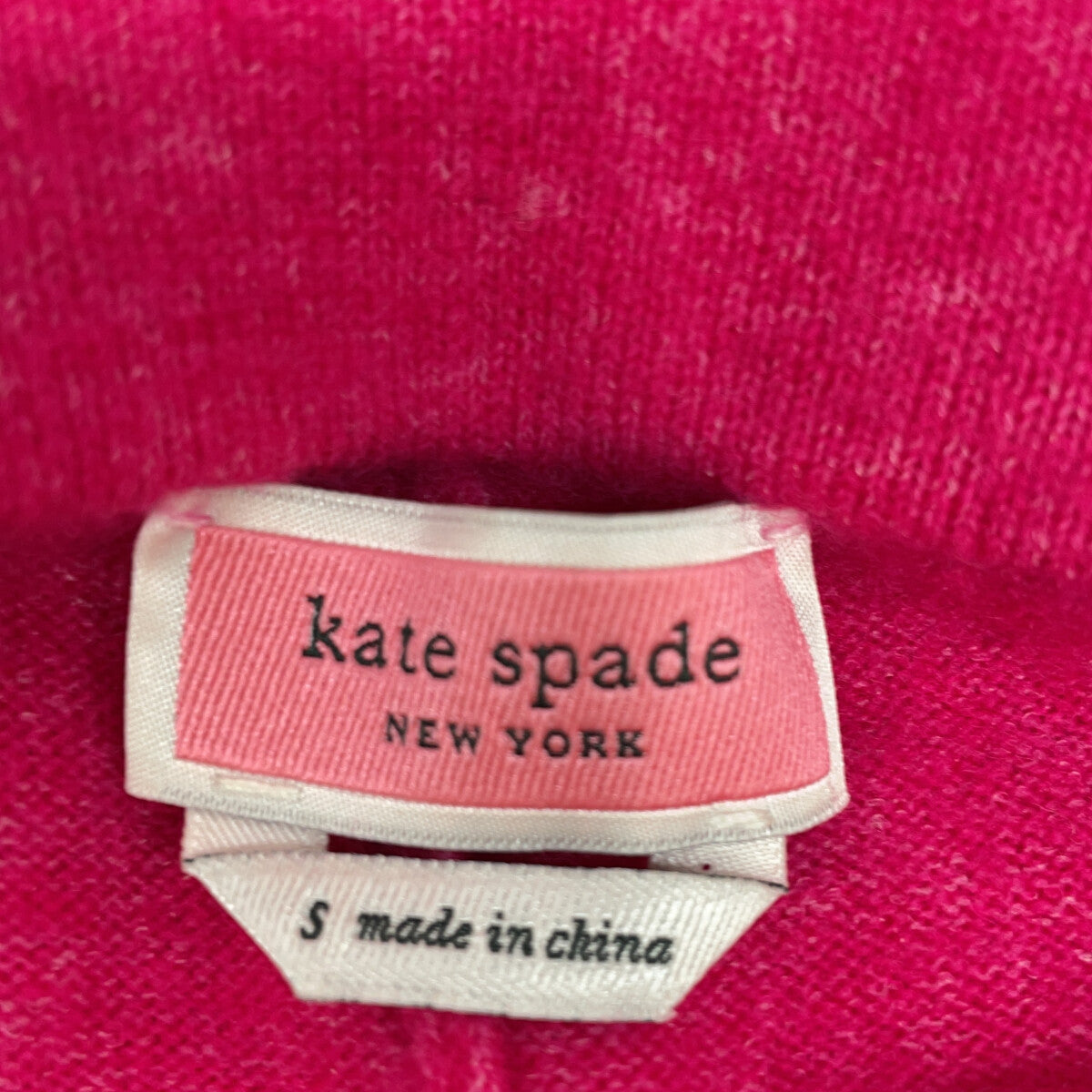 kate spade 凯特丝蓓 粉色 K5176 羊绒羊毛 长裤 下装 S