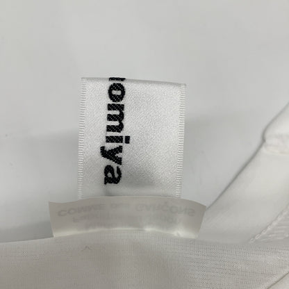 COMME des GARCONS Noir Kei Ninomiya 川久保玲 二宫启 3O-T001 白色 附加薄纱长款衬衫 上衣