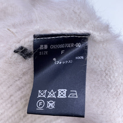 Chaos CH206070ER-00 Ivory Blue Fox Crew Neck Knit Bottoms