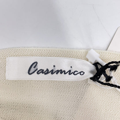 CASIMICO 卡诗美珂 CASI-2043 象牙色 羊毛羊绒 全成型 针织上衣 上衣 1