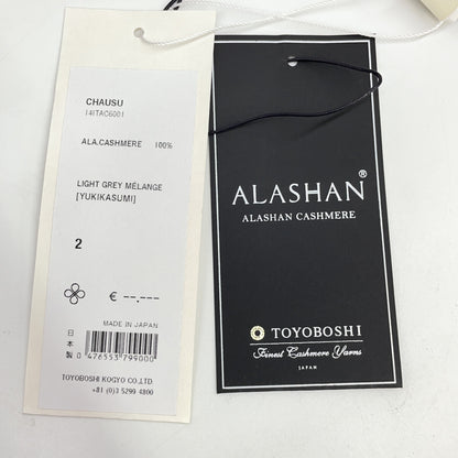 TOYOBOSHI トウヨウボウシ 糸衣 CHAUSU 14ITAC6001 ALASHAN カシミヤ ニットトップス トップス