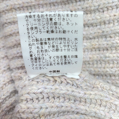 SAYAKADAVIS サヤカデイヴィス LKT215-WC heather gray wool skipper knit polo top