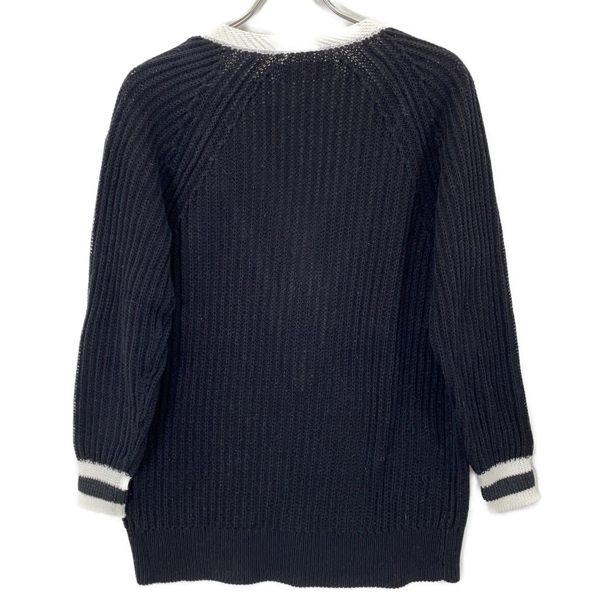 rag&bone ラグアンドボーン W242667KC ブラック チルデン Talia Vネックセーター トップス