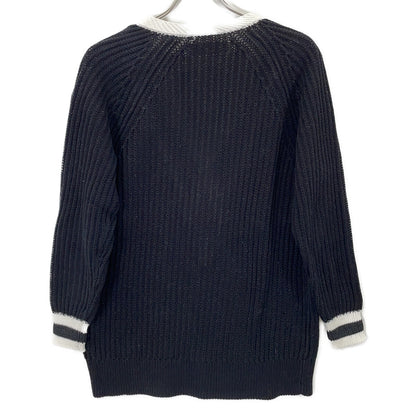 rag&bone ラグアンドボーン W242667KC ブラック チルデン Talia Vネックセーター トップス