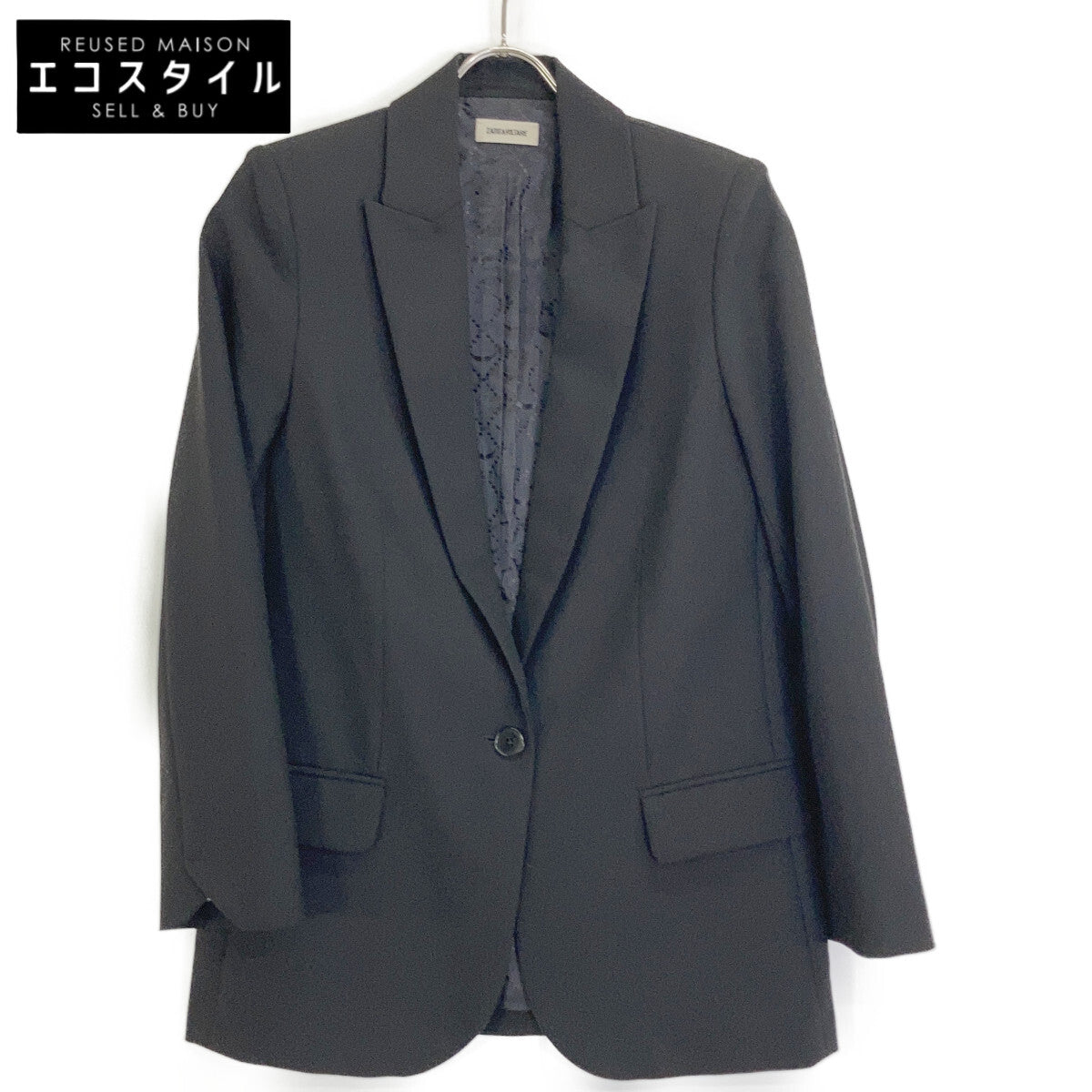 ZADIG&VOLTAIRE ザディグ エ ヴォルテール WHCA0206F VIVA BIS EAGLE VESTE STRASS ジャケット ジャケット