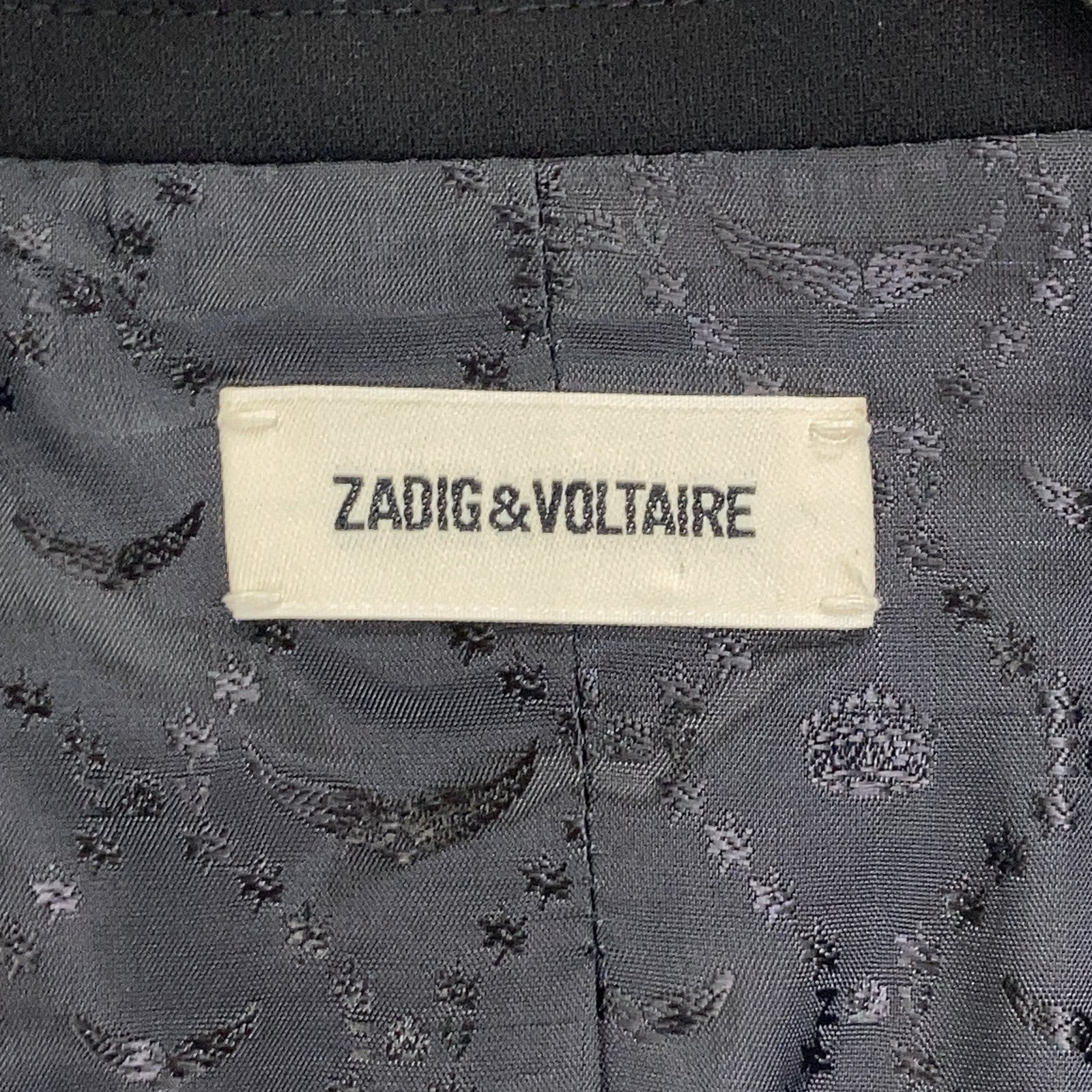 ZADIG&VOLTAIRE ザディグ エ ヴォルテール WHCA0206F VIVA BIS EAGLE VESTE STRASS ジャケット ジャケット
