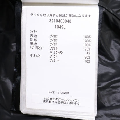 CANADA GOOSE カナダグース 国内正規 1049L TORONTO JAKET トロントジャケット ジャケット
