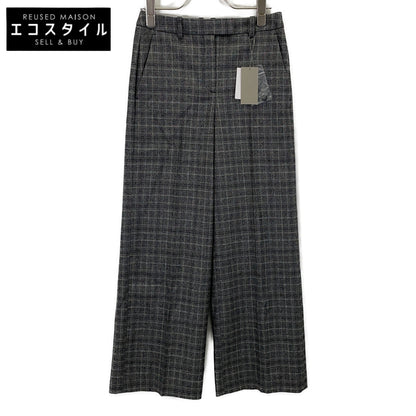 theory luxe セオリーリュクス 03-5306425 グレー Roux Plaid Zaro Pant チェックパンツ ボトムス