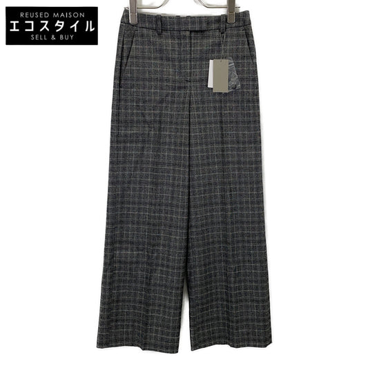 theory luxe セオリーリュクス 03-5306425 グレー Roux Plaid Zaro Pant チェックパンツ ボトムス