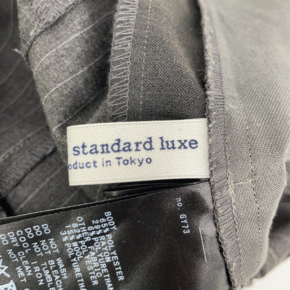 journal standard luxe ジャーナルスタンダード ラックス 25AW グレー ストライプ【Ginny's】 PT ボトムス