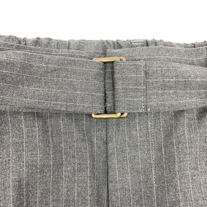 journal standard luxe ジャーナルスタンダード ラックス 25AW グレー ストライプ【Ginny's】 PT ボトムス