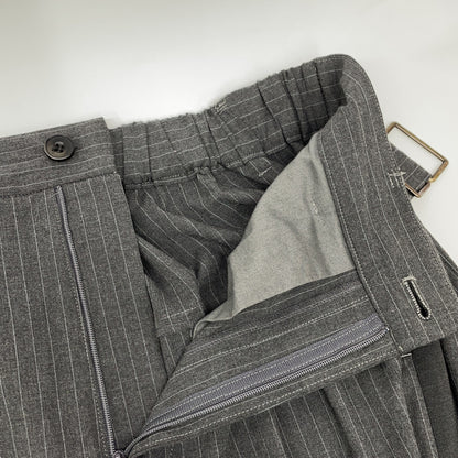 journal standard luxe ジャーナルスタンダード ラックス 25AW グレー ストライプ【Ginny's】 PT ボトムス