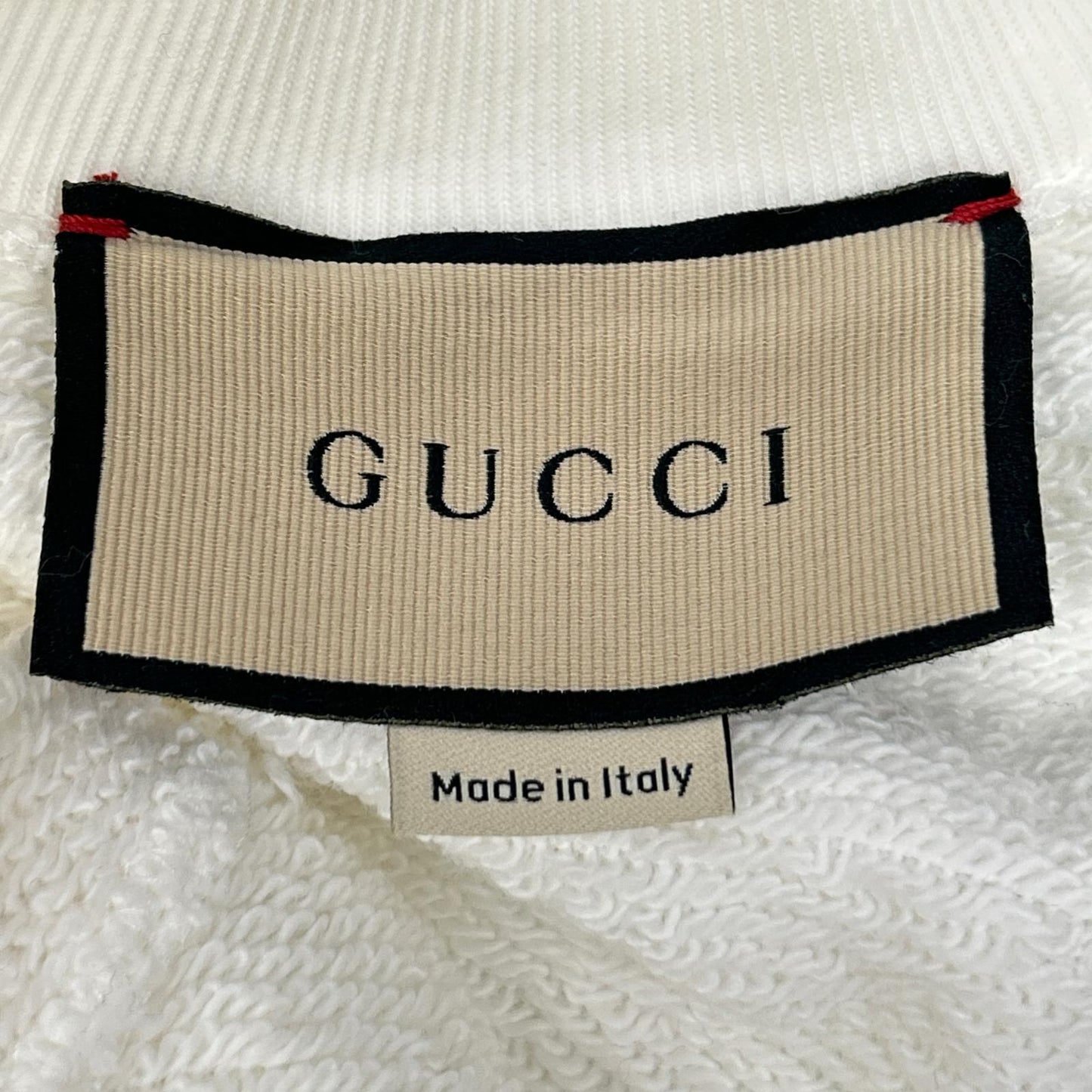 GUCCI グッチ 756869 ホワイト インターロッキングG パーカー トップス