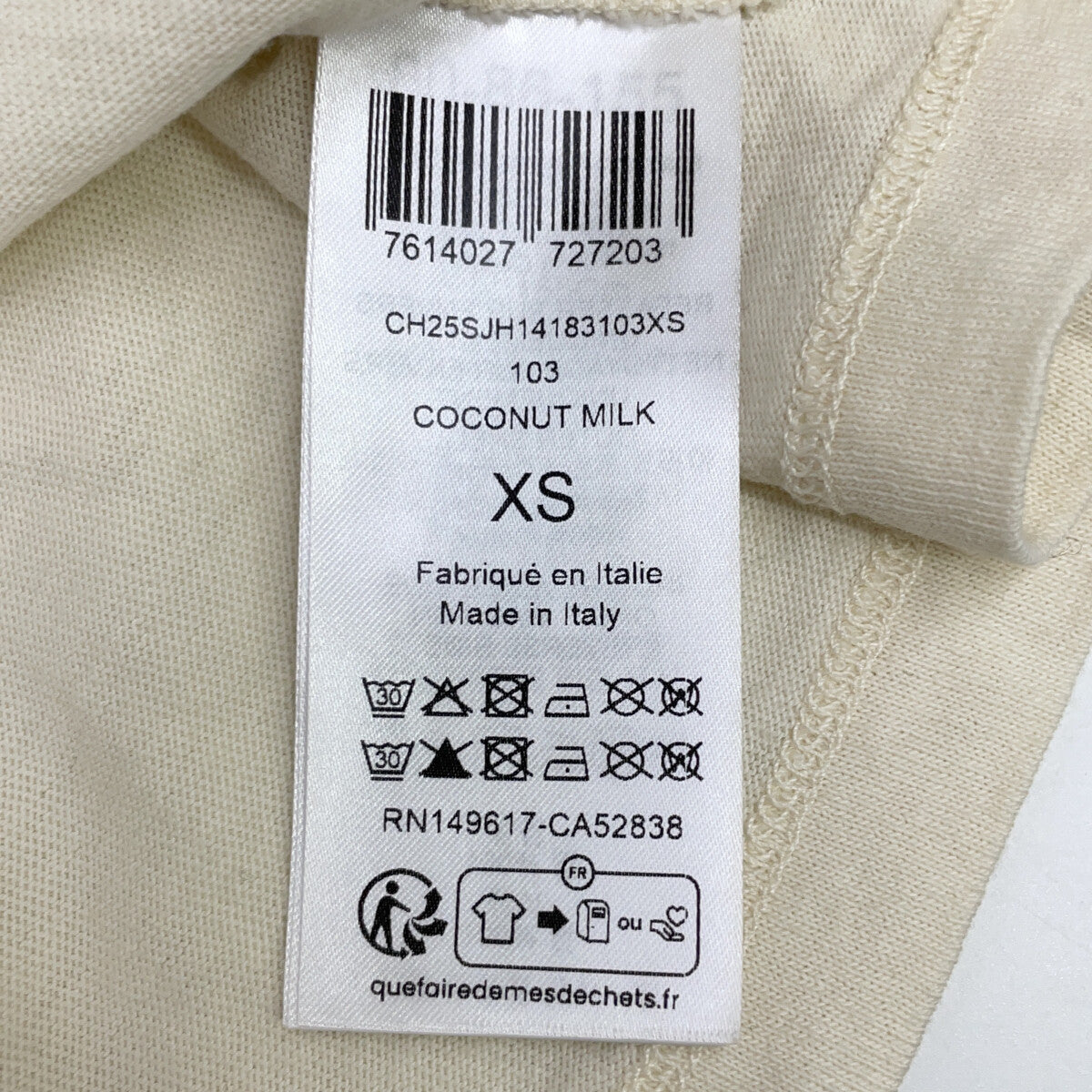 CHLOE 25SS Logo Patch Boxy Fit T-shirt Top