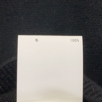 ANAYI アナイ 10222816150 ブラック パフスリーブ プルオーバー ニット セーター トップス