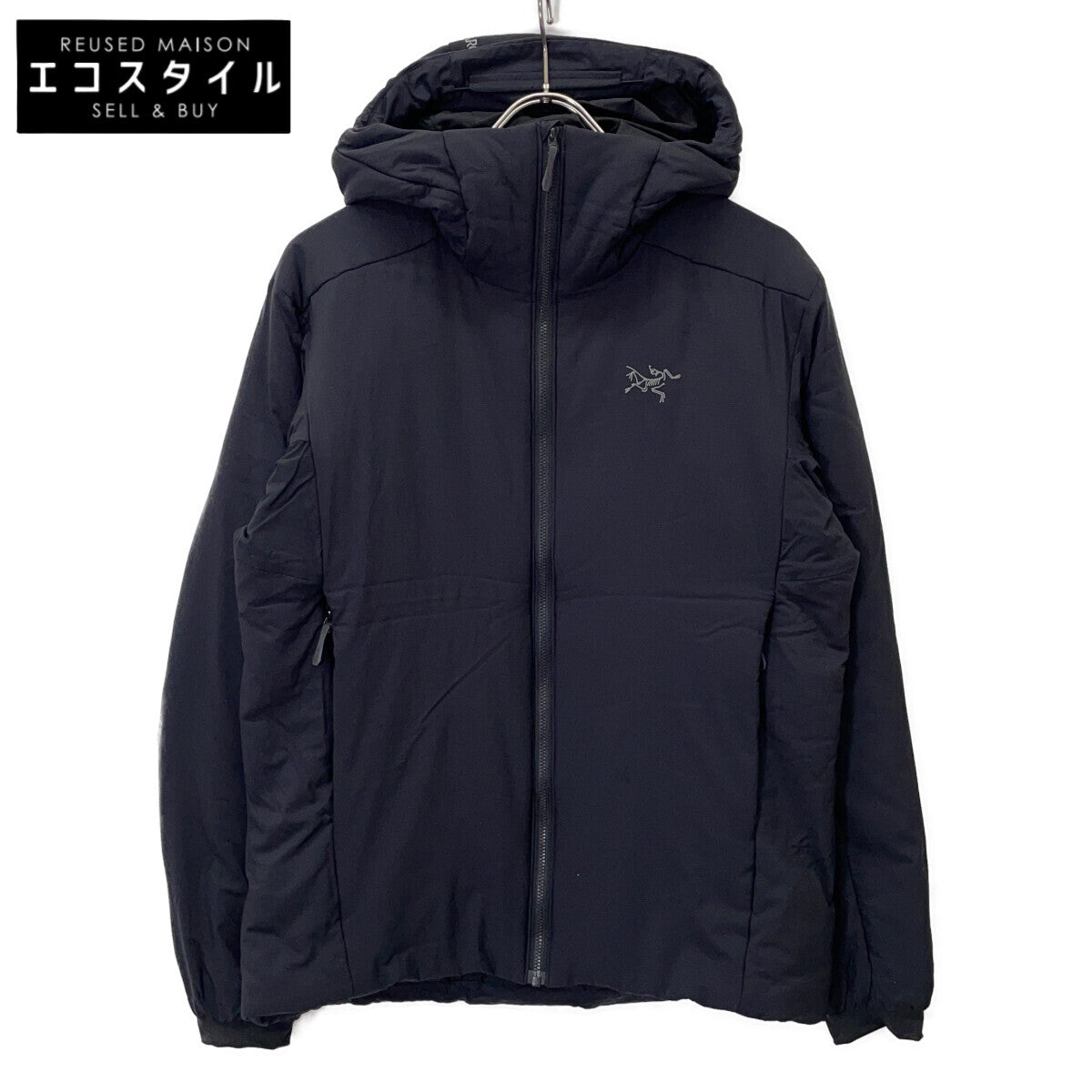 ARC'TERYX 始祖鸟 23年 X000007302 黑色 ATOM HEAVY WEIGHT HOODY 夹克 XS