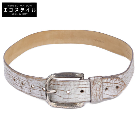 JIL SANDER JC5424BDK Leather Wide Belt