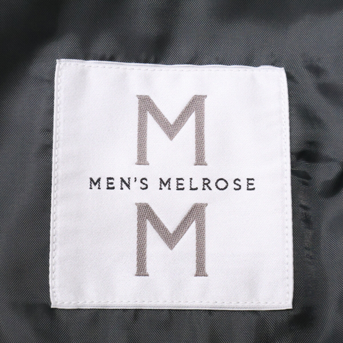 MELROSE メルローズ グレー ラムブレンドビーバー&ウーレットスタンドカラーハーフコート コート