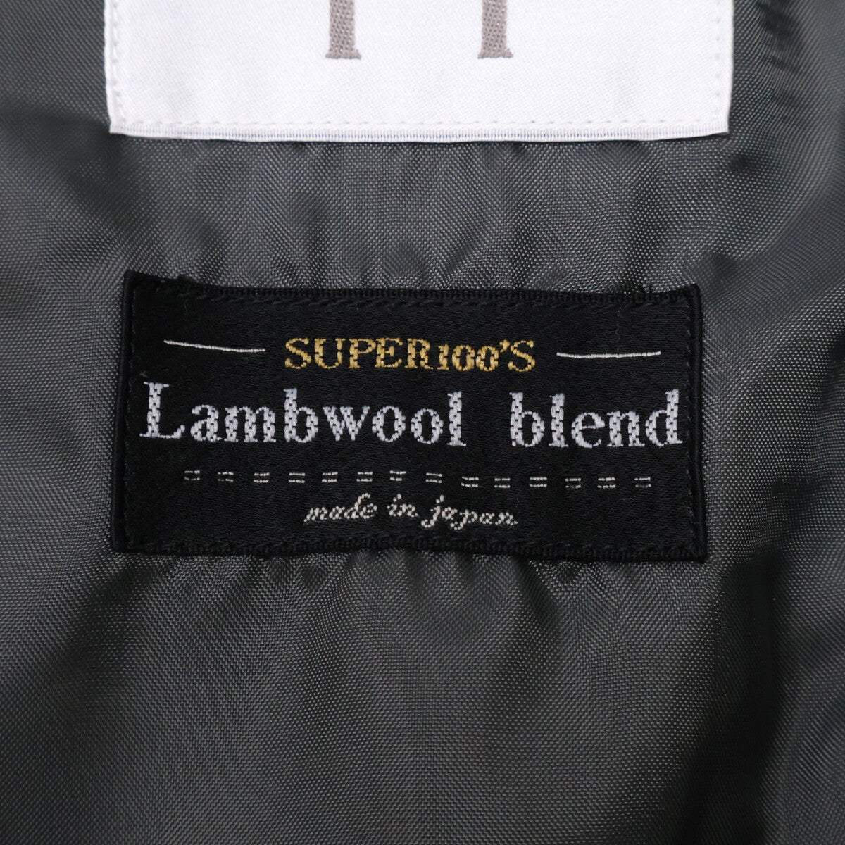 MELROSE Melrose Grey Lamb Blend Beaver & Woollet Stand Collar Half Coat Coat 5
