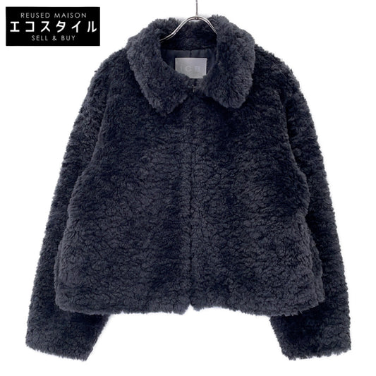 ｸﾞﾚｰ CMCMCW0503 ﾌｪｲｸﾎﾞｱ ﾌﾞﾙｿﾞﾝ ジャケット 44 レディース