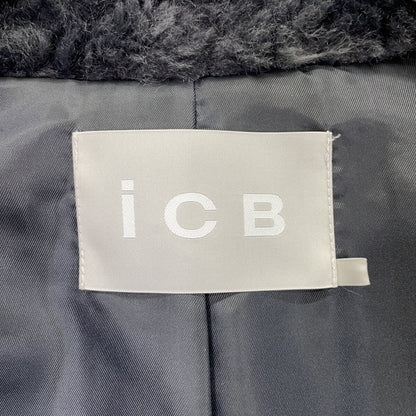 Gray CMCMCW0503 Faux Boa Blouson Jacket 44 Ladies