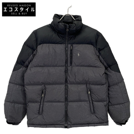 POLO RALPH LAUREN ポロ ラルフローレン ブラック×グレー ダウンジャケット ジャケット