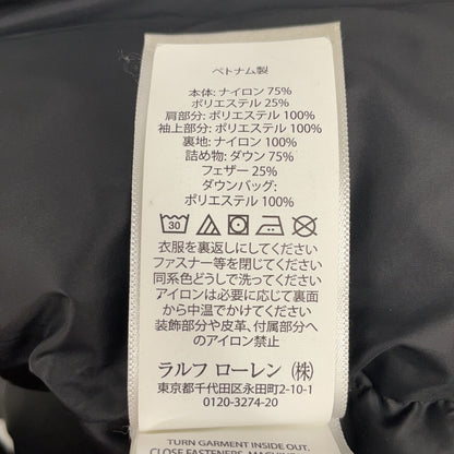 黑灰色羽绒夹克 XL码 儿童款