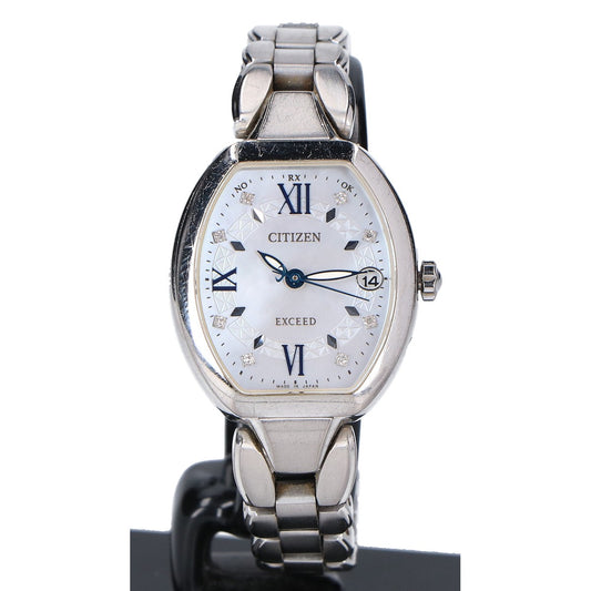 CITIZEN ES8060-65W EXCEED Date Eco-Drive Radio-Controlled Watch