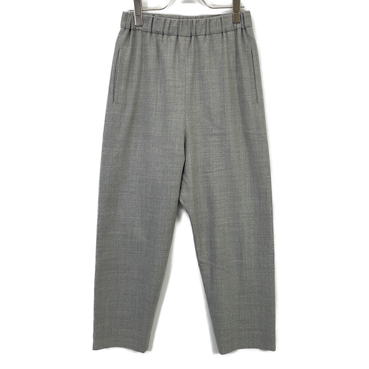 ARTS&SCIENCE 0233-L3013-3074 Light Gray Wool Easy Pants Bottoms