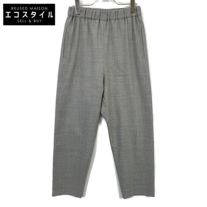 ARTS&SCIENCE 0233-L3013-3074 Light Gray Wool Easy Pants Bottoms