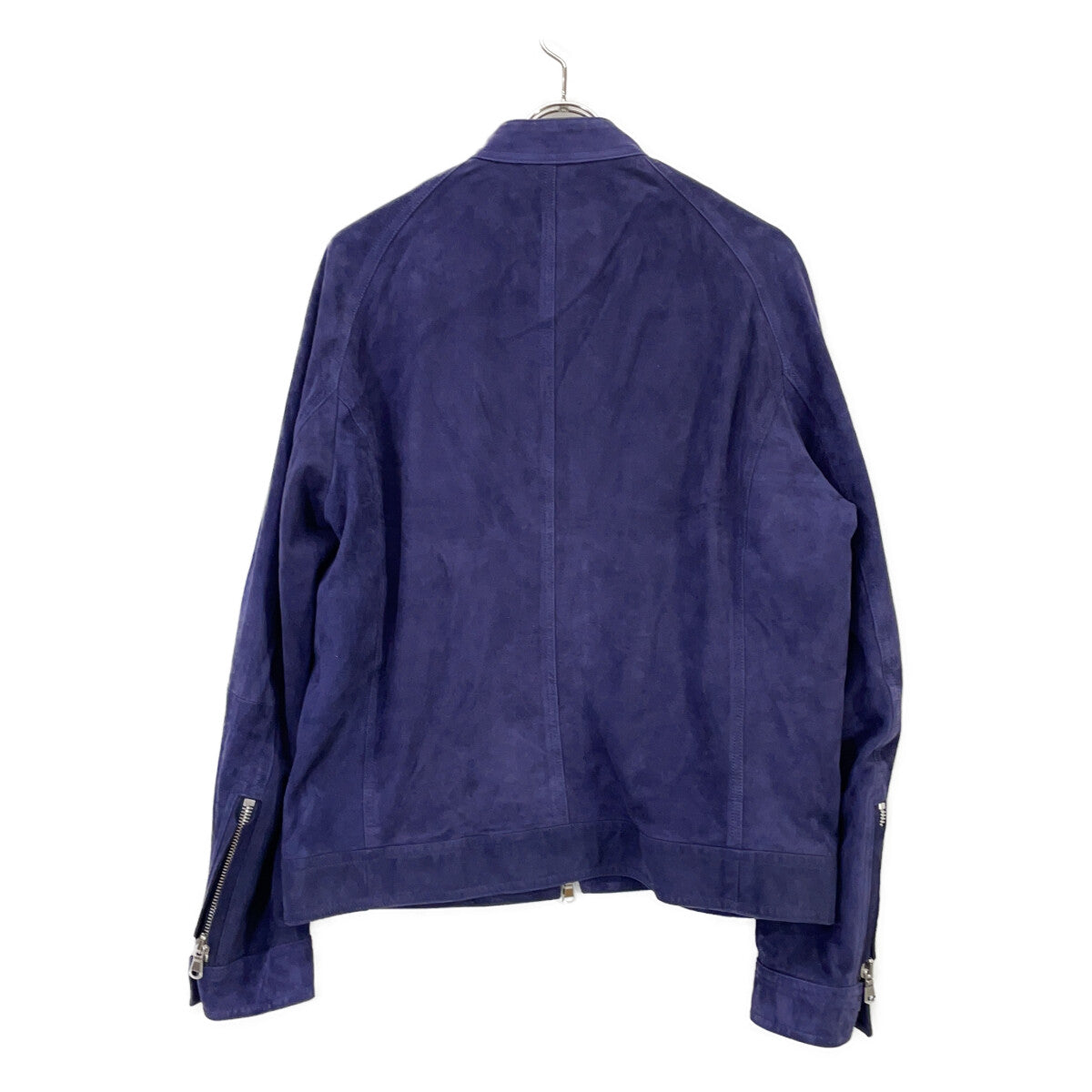 EMMETI エンメティー Purple-Toned Goat Suede MASSIMO Single Riders Jacket Jacket