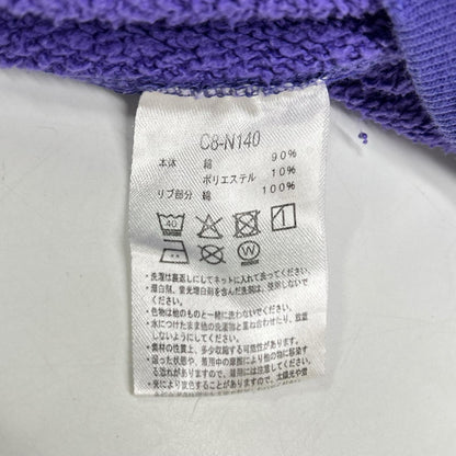 Champion チャンピオン パープル 緑単タグ 70s復刻 ダメージ加工 スウェットフーディ トップス