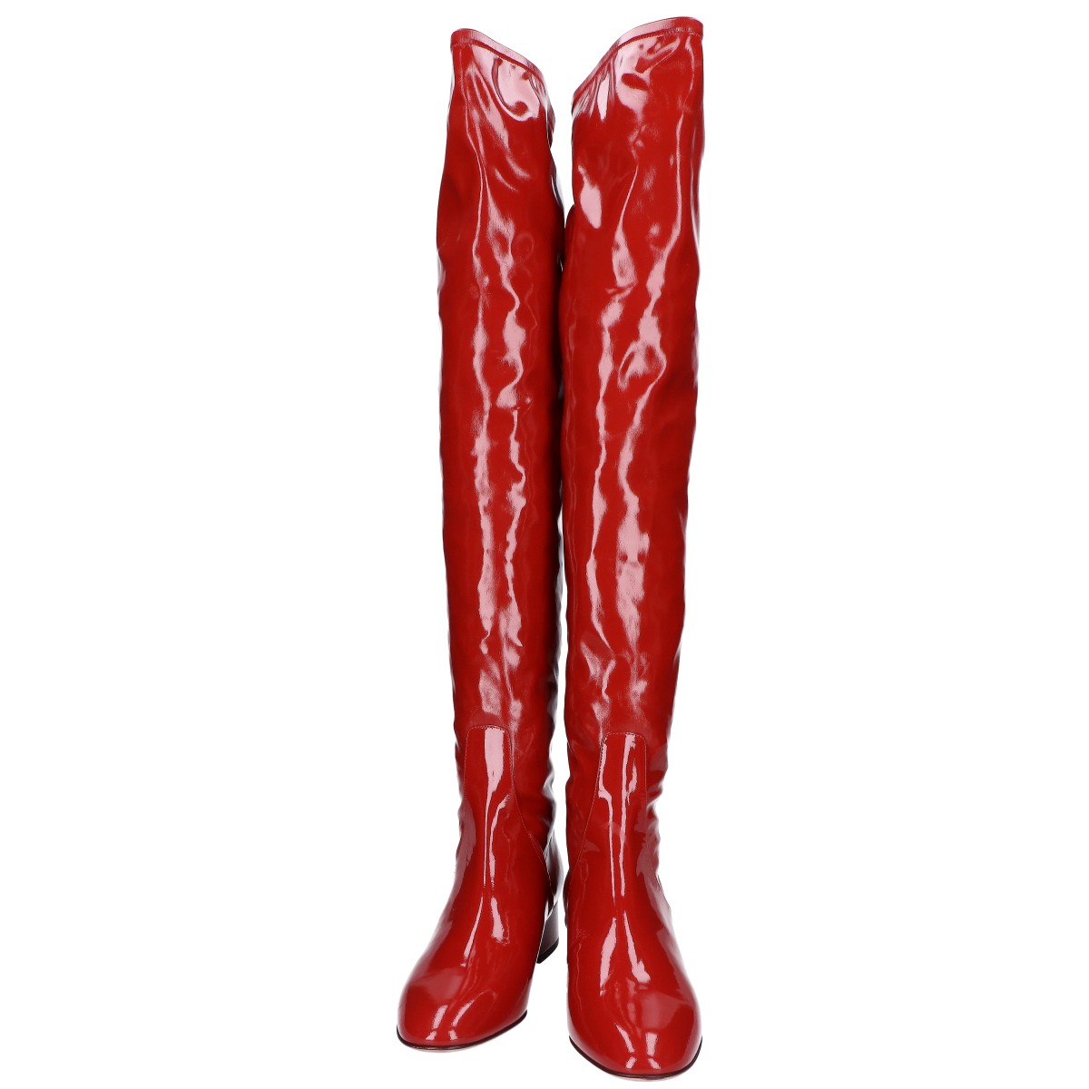 VALENTINO Valentino Patent Over-the-Knee Boots Shoes