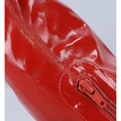 VALENTINO ヴァレンティノ パテント ニーハイブーツ シューズ
