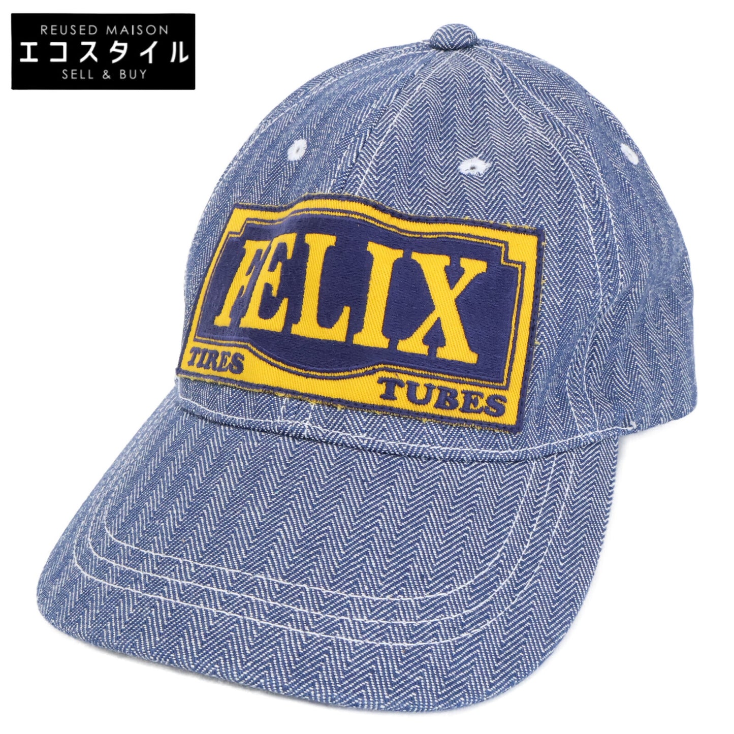 TOYS McCOY PRODUCT Felix Herringbone 6-Panel Cap Hat
