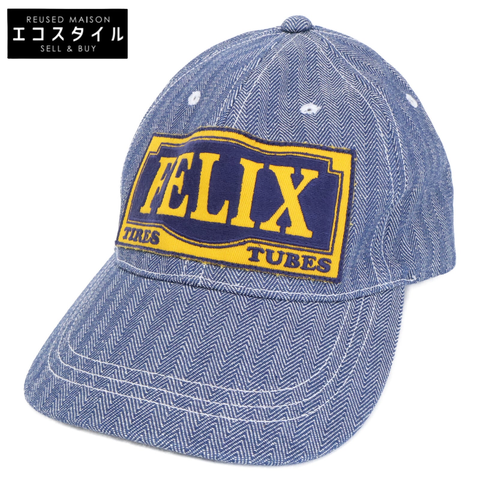 TOYS McCOY PRODUCT Felix Herringbone 6-Panel Cap Hat