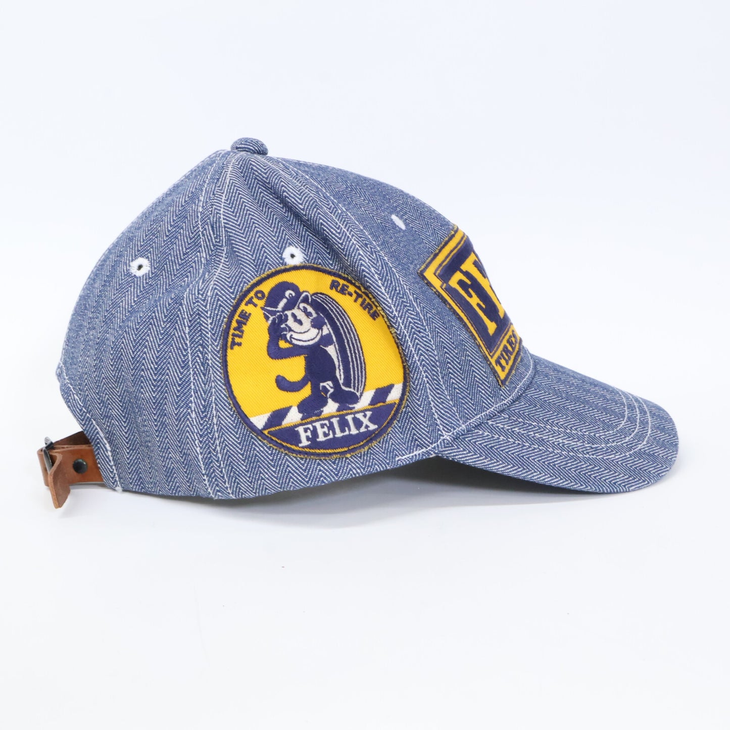 TOYS McCOY PRODUCT Felix Herringbone 6-Panel Cap Hat