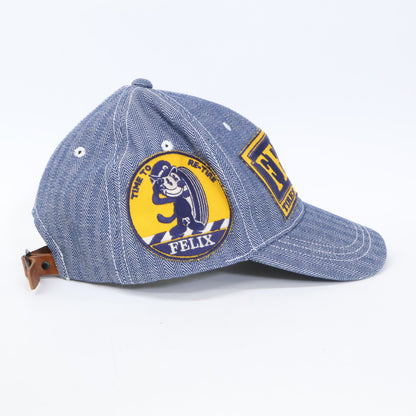 TOYS McCOY PRODUCT Felix Herringbone 6-Panel Cap Hat