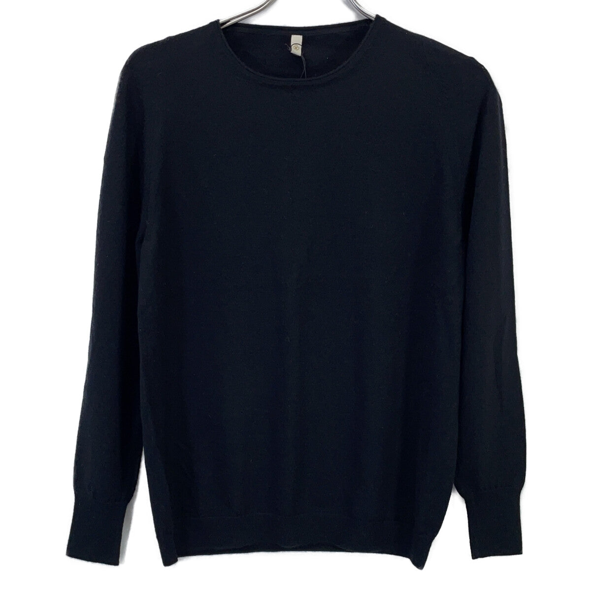 TOYOBOSHI ITOYOSHI Black ALASHAN Cashmere Knit Sweater Top
