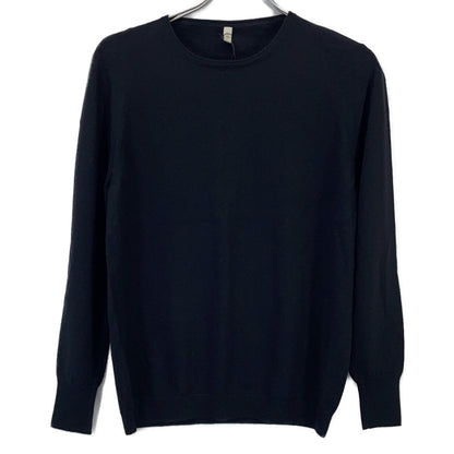 TOYOBOSHI ITOYOSHI Black ALASHAN Cashmere Knit Sweater Top