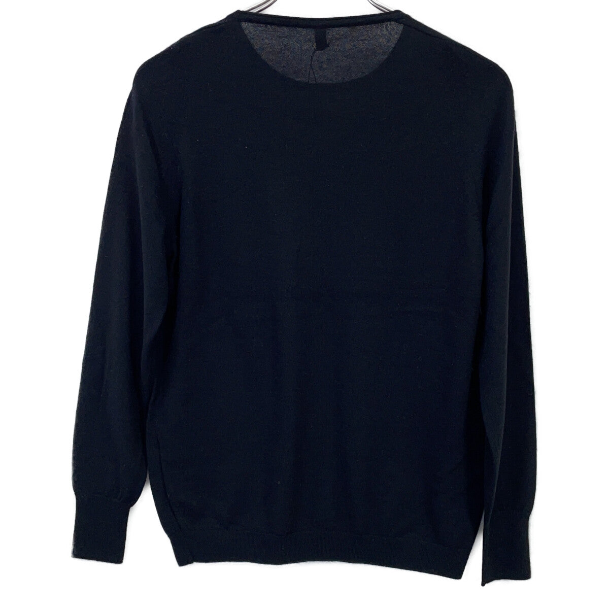 TOYOBOSHI ITOYOSHI Black ALASHAN Cashmere Knit Sweater Top