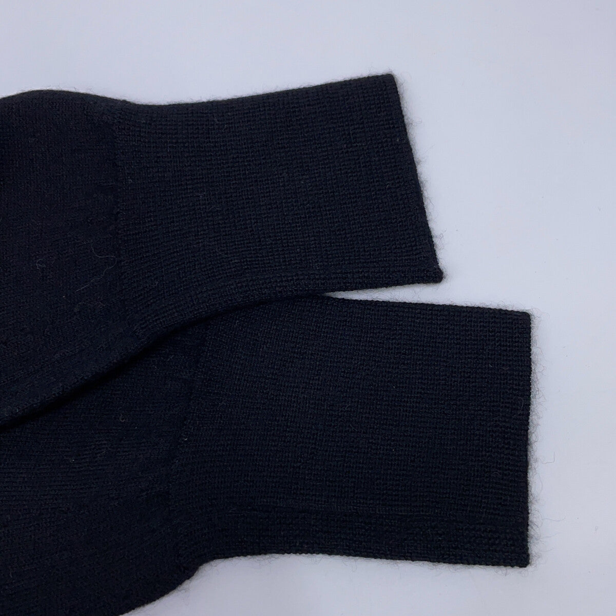 TOYOBOSHI ITOYOSHI Black ALASHAN Cashmere Knit Sweater Top