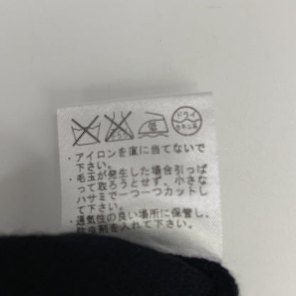 TOYOBOSHI ITOYOSHI Black ALASHAN Cashmere Knit Sweater Top
